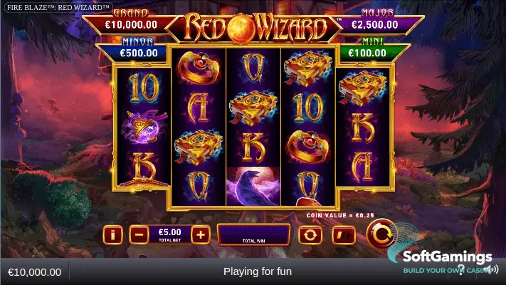 red wizard slot review